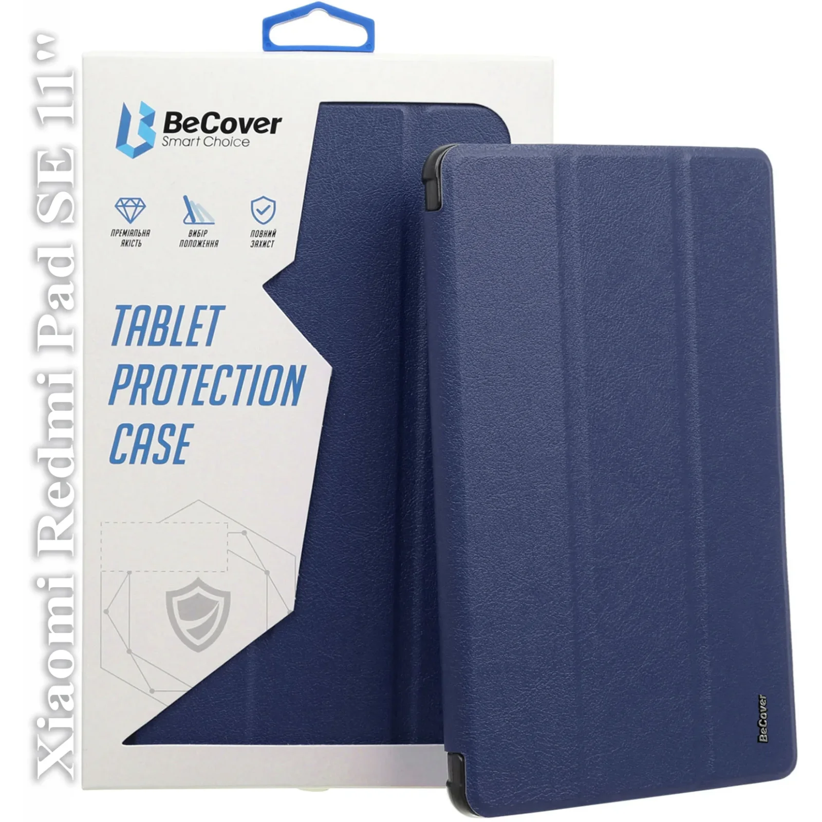 Чохол-книжка BeCover Smart Case для Xiaomi Redmi Pad SE 11 Deep Blue (709858)