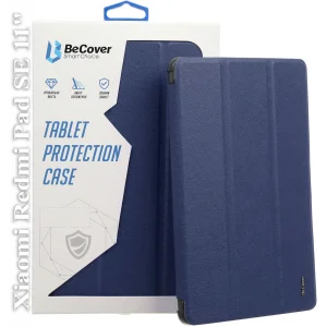 Колір: Синій - Чохол-книжка BeCover Smart Case для Xiaomi Redmi Pad SE 11 Deep Blue (709858)
