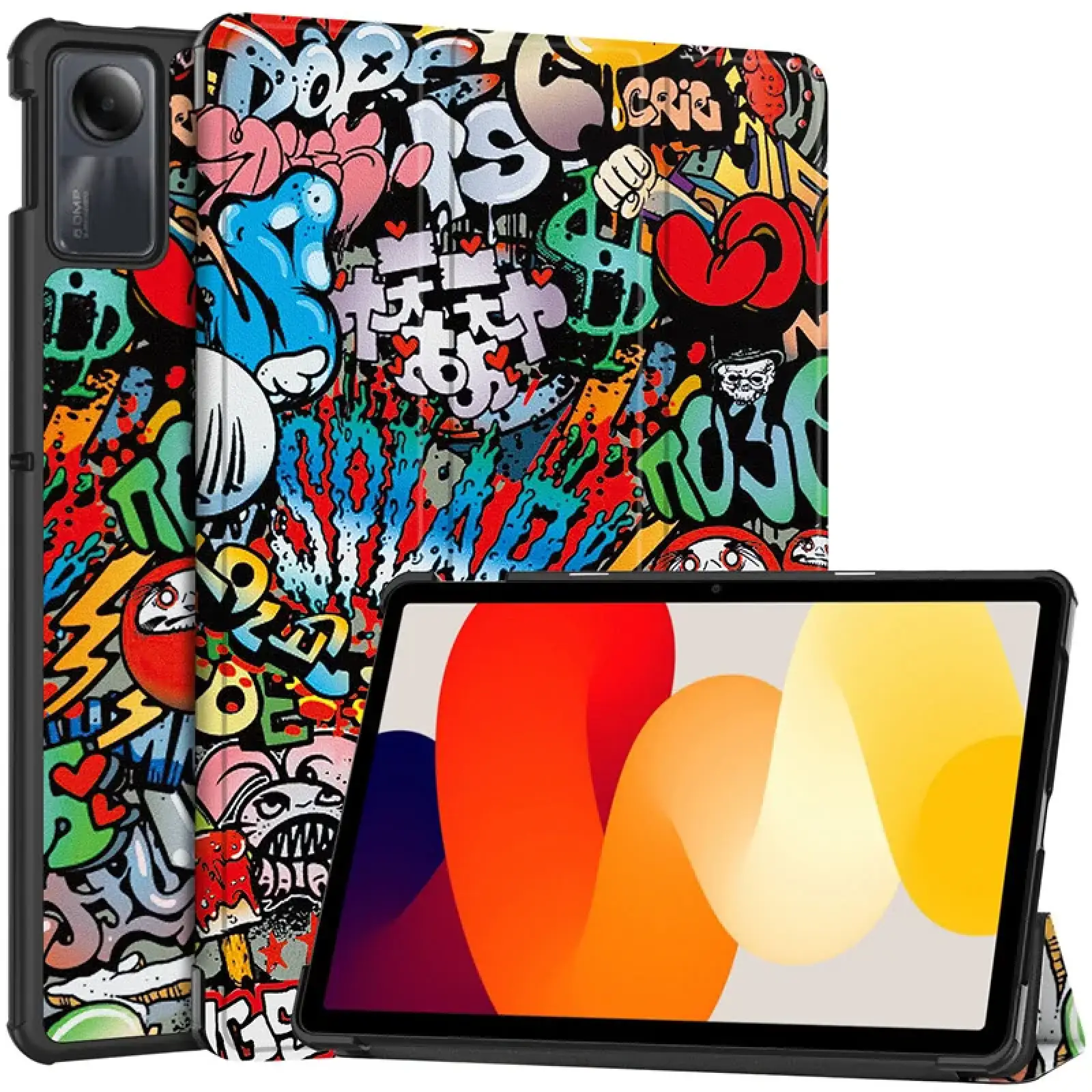 Чохол-книжка BeCover Smart Case для Xiaomi Redmi Pad SE 11 Graffiti (709869)