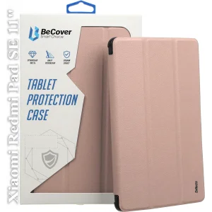 Колір: Рожевий - Чохол-книжка BeCover Smart Case для Xiaomi Redmi Pad SE 11 Rose Gold (709864)