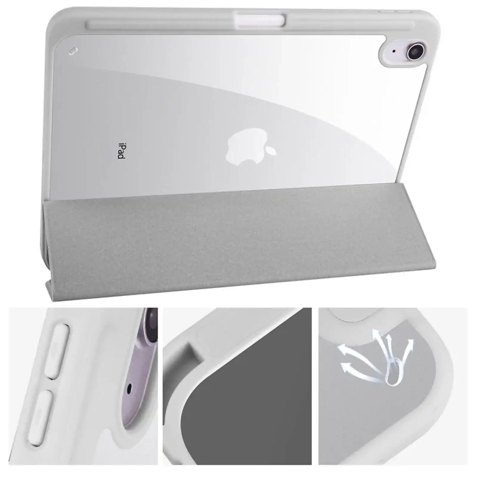 Чохол-книжка Soft Edge BeCover з кріпленням Apple Pencil для Apple iPad 10.9
