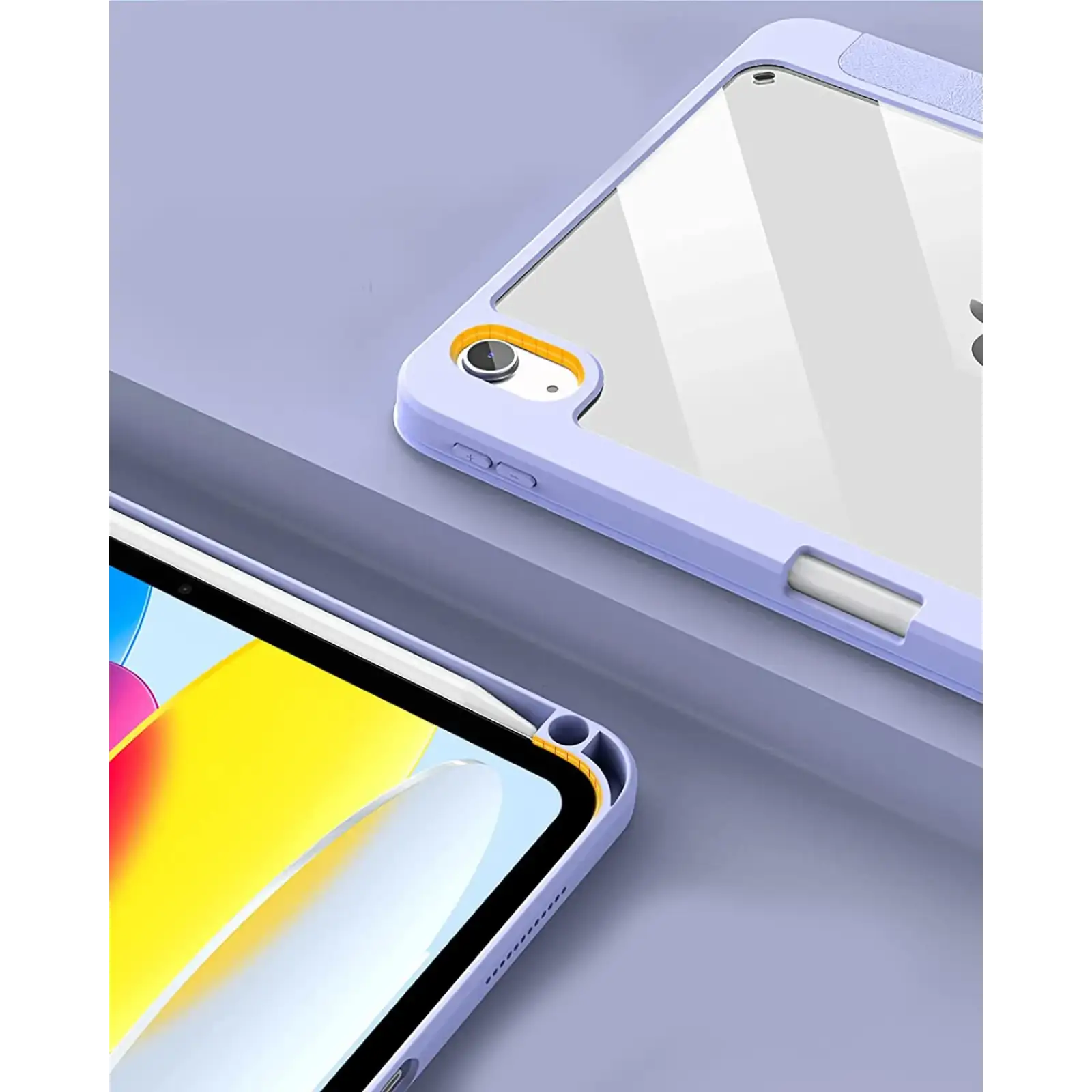 Чехол-книжка Soft Edge BeCover с креплением Apple Pencil для Apple iPad 10.9