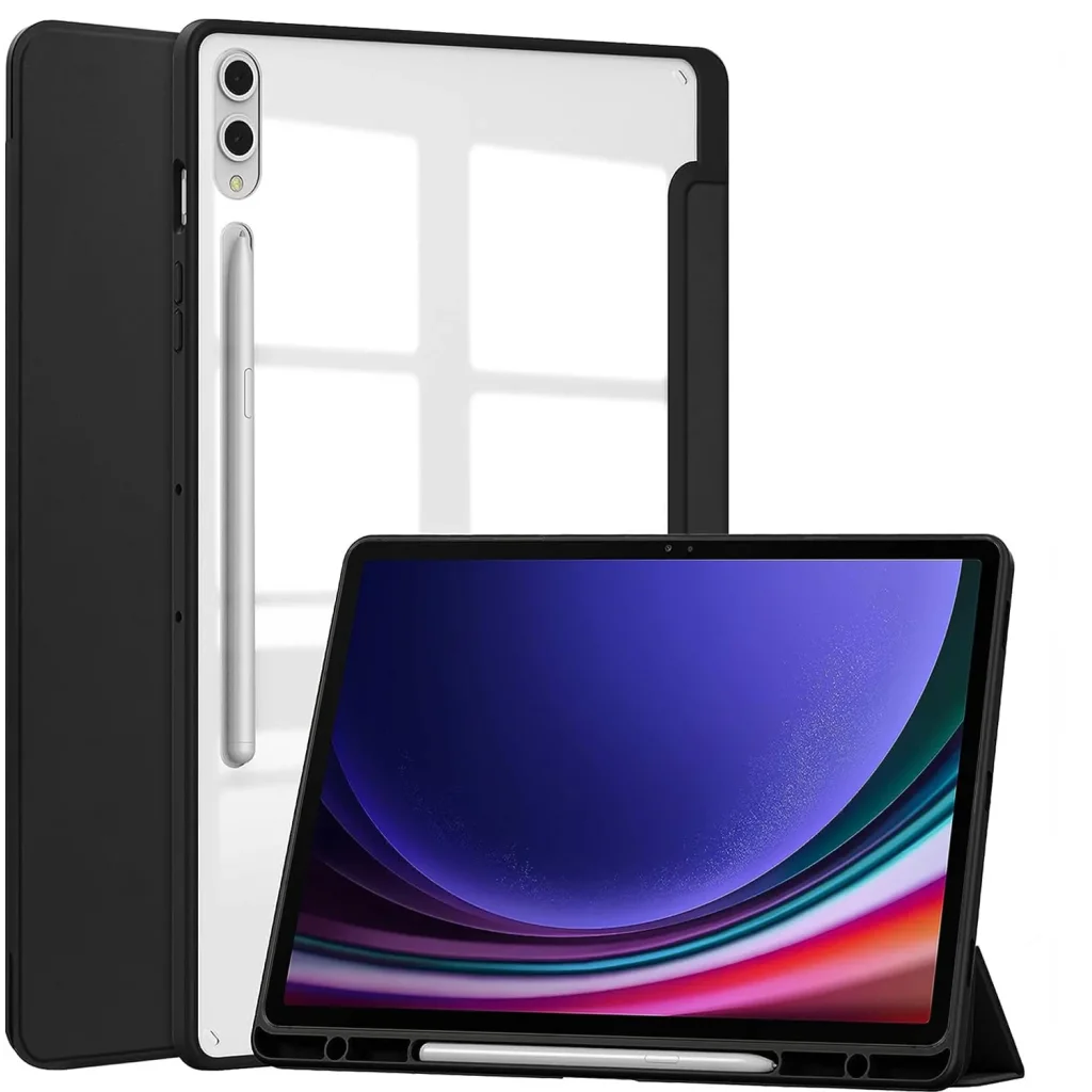 Чохол-книжка Soft Edge BeCover з кріпленням для стілусу для Samsung Galaxy Tab S9 Plus (SM-X810/SM-X816)/S9 FE Plus (SM-X610/SM-X616) 12.4