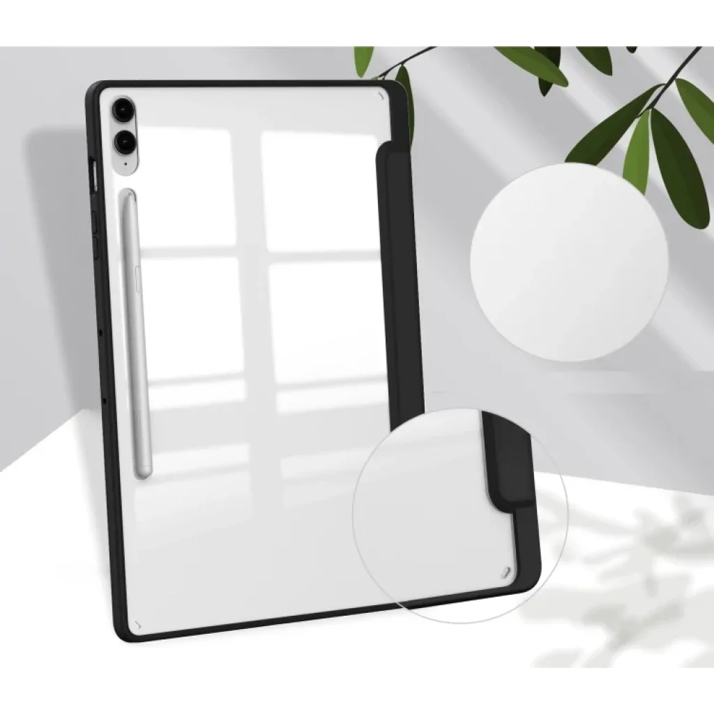 Чохол-книжка Soft Edge BeCover з кріпленням для стілусу для Samsung Galaxy Tab S9 Plus (SM-X810/SM-X816)/S9 FE Plus (SM-X610/SM-X616) 12.4