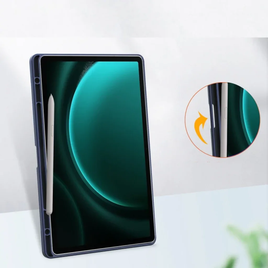 Чохол-книжка Soft Edge BeCover з кріпленням для стілусу для Samsung Galaxy Tab S9 Plus (SM-X810/SM-X816)/S9 FE Plus (SM-X610/SM-X616) 12.4