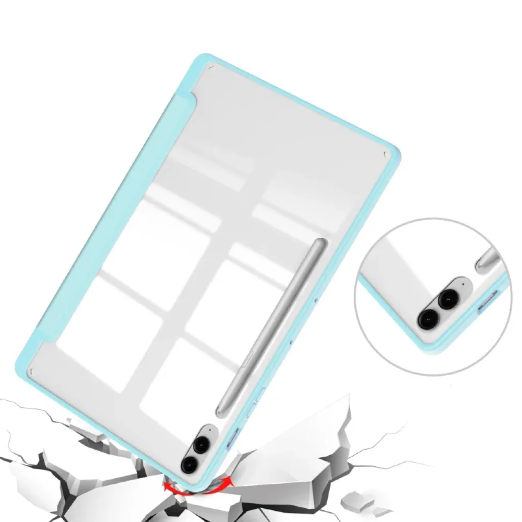 Чохол-книжка Soft Edge BeCover з кріпленням для стілусу для Samsung Galaxy Tab S9 Plus (SM-X810/SM-X816)/S9 FE Plus (SM-X610/SM-X616) 12.4