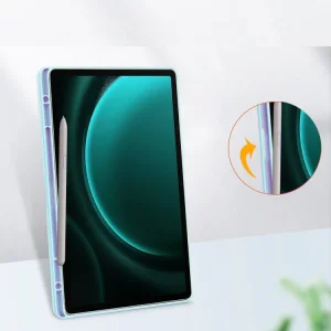 Чохол-книжка Soft Edge BeCover з кріпленням для стілусу для Samsung Galaxy Tab S9 Plus (SM-X810/SM-X816)/S9 FE Plus (SM-X610/SM-X616) 12.4