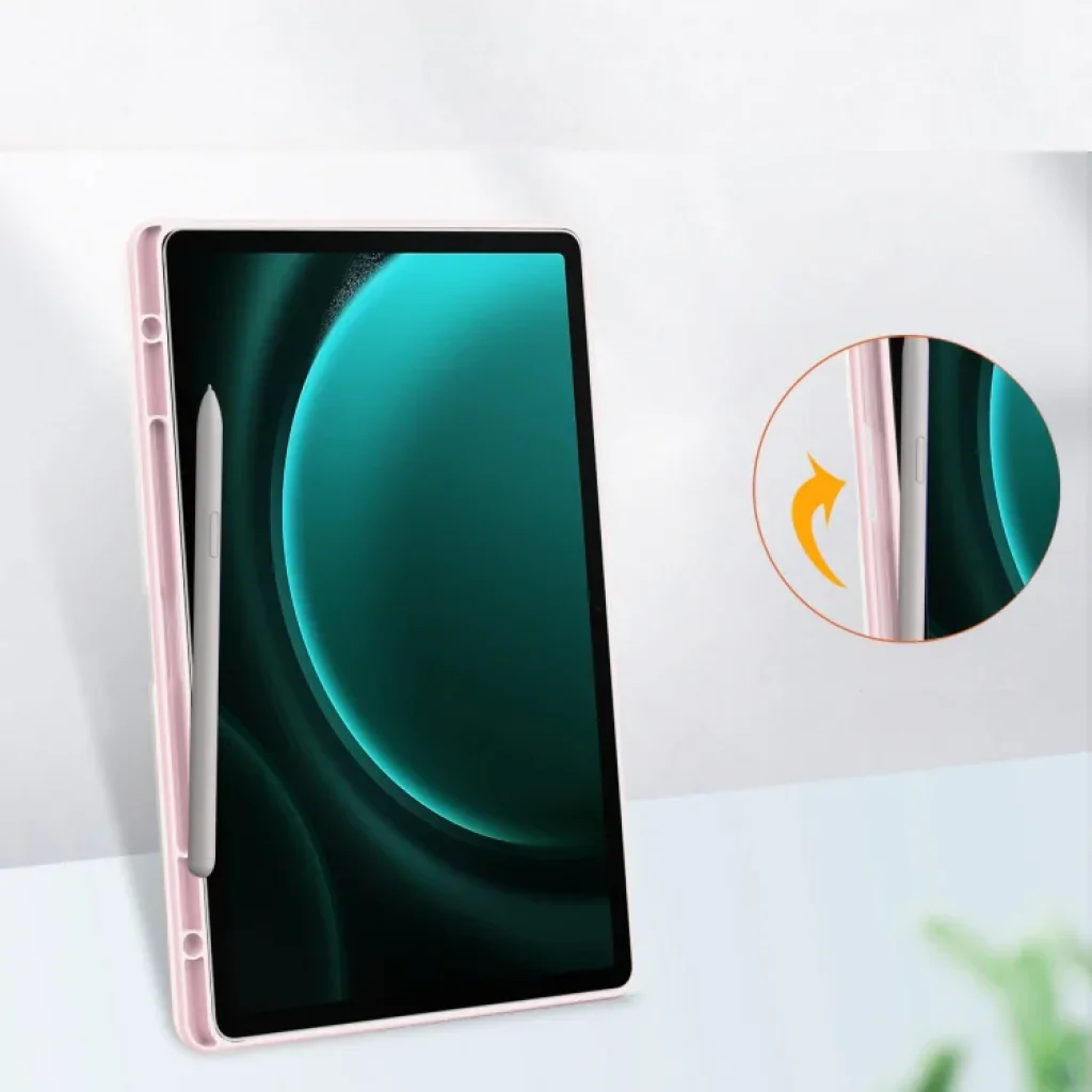 Чохол-книжка Soft Edge BeCover з кріпленням для стілусу для Samsung Galaxy Tab S9 Plus (SM-X810/SM-X816)/S9 FE Plus (SM-X610/SM-X616) 12.4