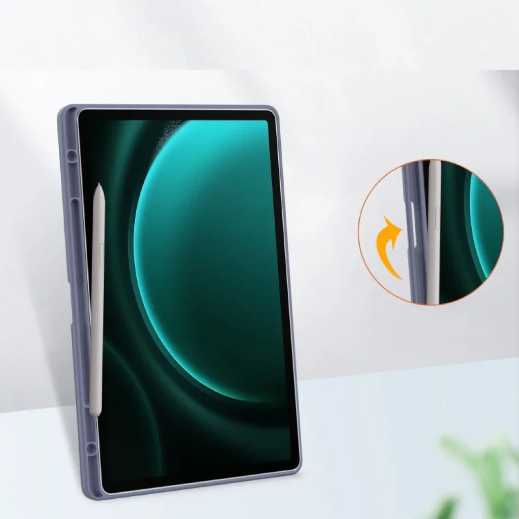 Чехол-книжка Soft Edge BeCover с креплением для стилуса для Samsung Galaxy Tab S9 Plus (SM-X810/SM-X816)/S9 FE Plus (SM-X610/SM-X616) 12.4