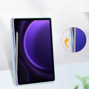 Чохол-книжка Soft Edge BeCover з кріпленням для стілусу для Samsung Galaxy Tab S9 (SM-X710/SM-X716)/S9 FE (SM-X510/SM-X516B) 11.0