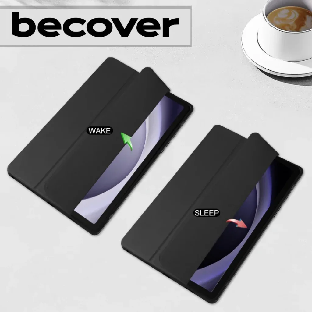 Чохол-книжка Soft Edge BeCover з кріпленням для стілусу для Samsung Galaxy Tab A9 Plus SM-X210/SM-X215/SM-X216 11.0