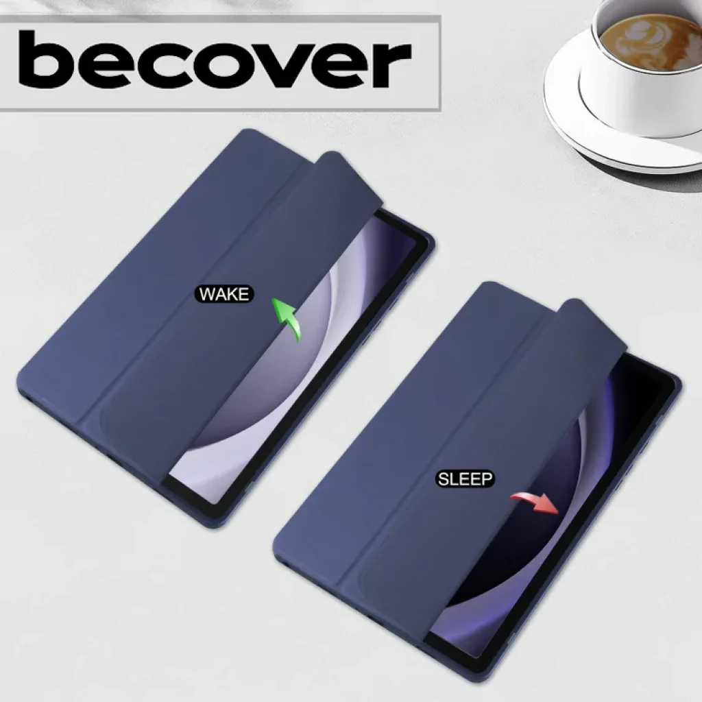 Чохол-книжка Soft Edge BeCover з кріпленням для стілусу для Samsung Galaxy Tab A9 Plus SM-X210/SM-X215/SM-X216 11.0