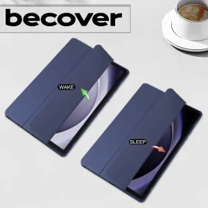 Чохол-книжка Soft Edge BeCover з кріпленням для стілусу для Samsung Galaxy Tab A9 Plus SM-X210/SM-X215/SM-X216 11.0