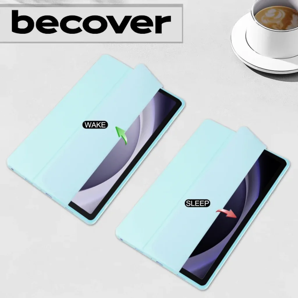 Чохол-книжка Soft Edge BeCover з кріпленням для стілусу для Samsung Galaxy Tab A9 Plus SM-X210/SM-X215/SM-X216 11.0