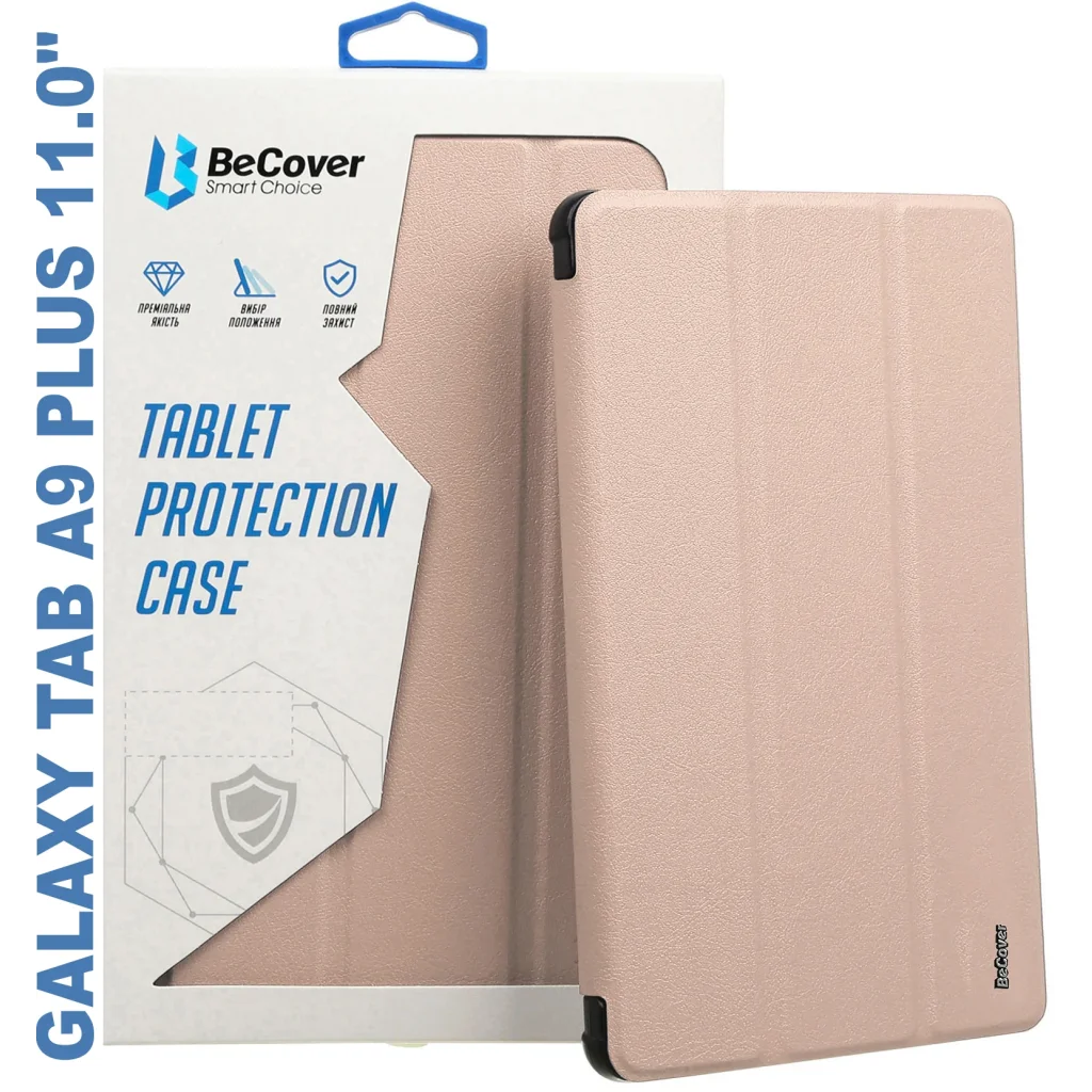 Чехол-книжка Soft Edge BeCover с креплением для стилуса для Samsung Galaxy Tab A9 Plus SM-X210/SM-X215/SM-X216 11.0