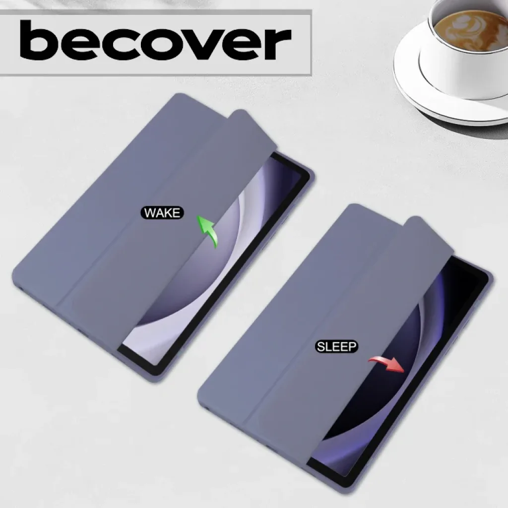 Чохол-книжка Soft Edge BeCover з кріпленням для стілусу для Samsung Galaxy Tab A9 Plus SM-X210/SM-X215/SM-X216 11.0