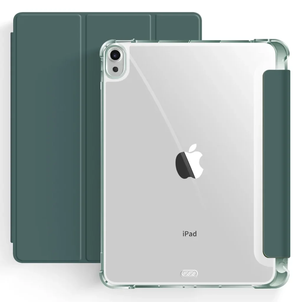 Чехол-книжка Soft Edge BeCover с креплением Apple Pencil для Apple iPad mini 6 2021 Dark Green (706804)