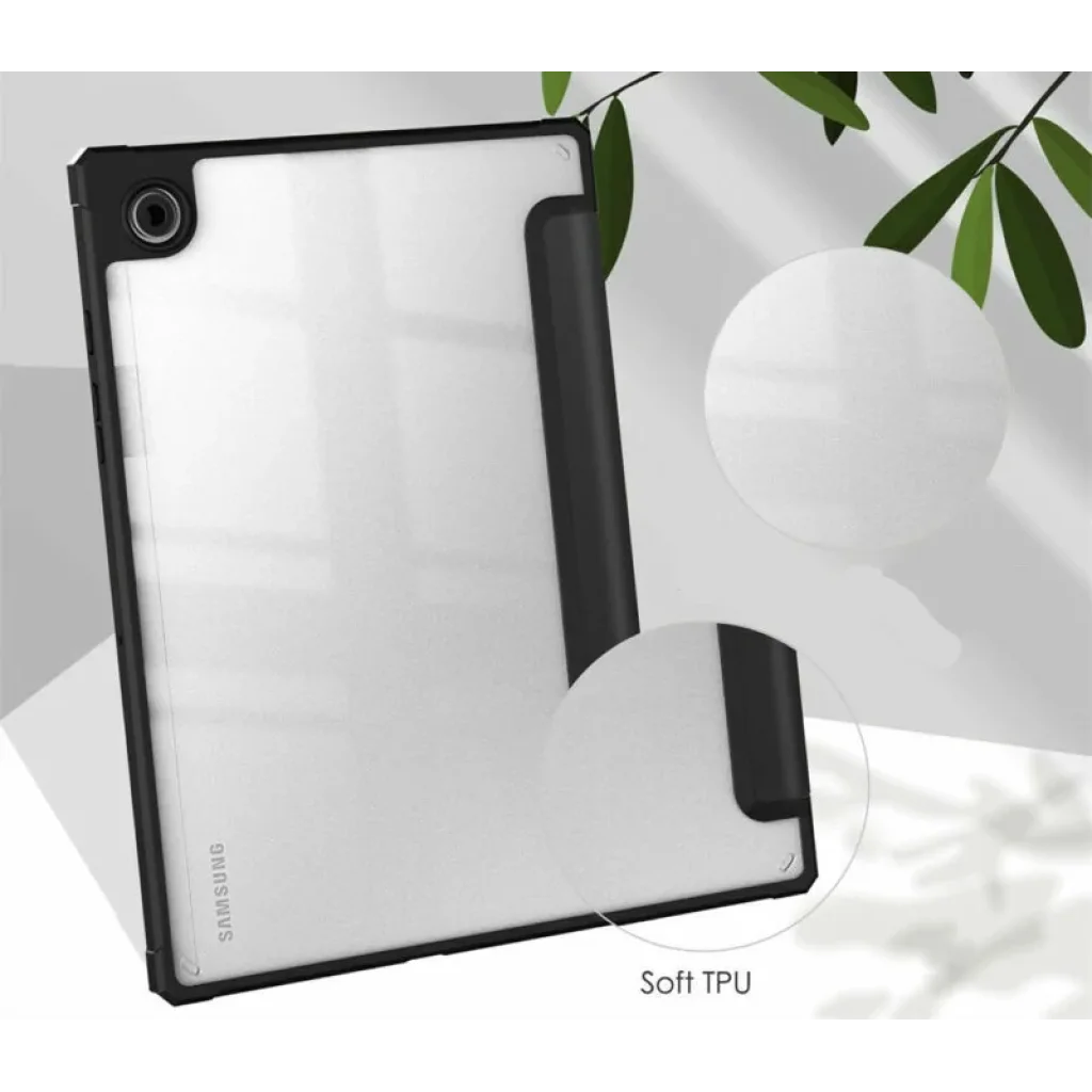 Чехол-книжка Soft Edge BeCover с креплением для стілусу для Samsung Galaxy Tab A8 10.5 (2021) SM-X200 / SM-X205 Black (708356)