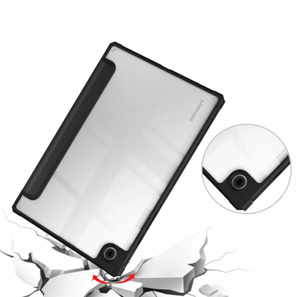 Чехол-книжка Soft Edge BeCover с креплением для стілусу для Samsung Galaxy Tab A8 10.5 (2021) SM-X200 / SM-X205 Black (708356)