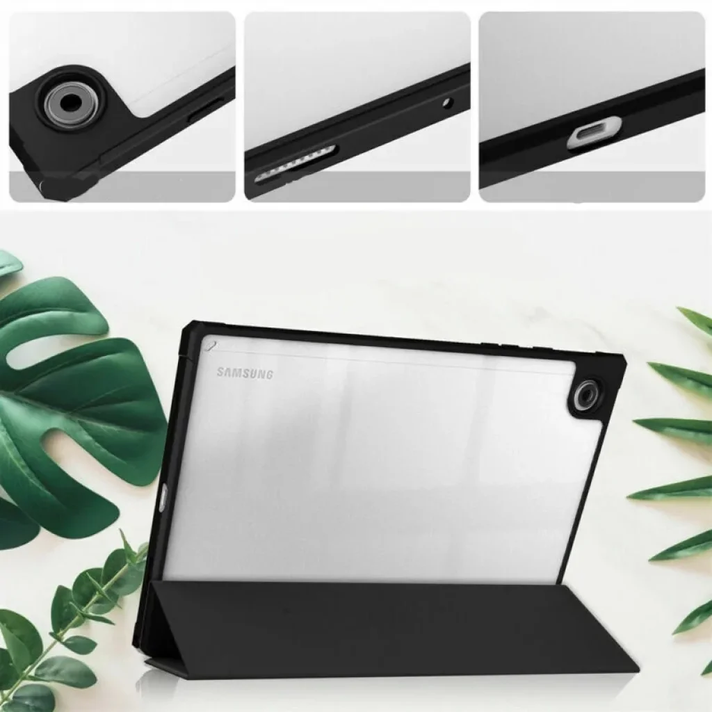 Чехол-книжка Soft Edge BeCover с креплением для стілусу для Samsung Galaxy Tab A8 10.5 (2021) SM-X200 / SM-X205 Black (708356)
