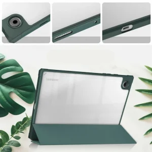 Чехол-книжка Soft Edge BeCover с креплением для стілусу для Samsung Galaxy Tab A8 10.5 (2021) SM-X200 / SM-X205 Dark Green (708358)