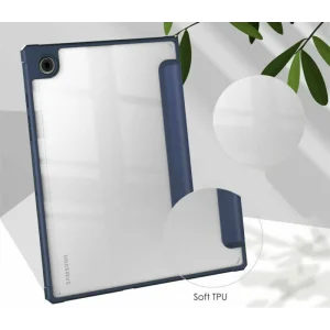 Чохол-книжка Soft Edge BeCover з кріпленням для стілусу для Samsung Galaxy Tab A8 10.5 (2021) SM-X200 / SM-X205 Deep Blue (708357)