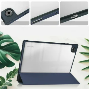 Чохол-книжка Soft Edge BeCover з кріпленням для стілусу для Samsung Galaxy Tab A8 10.5 (2021) SM-X200 / SM-X205 Deep Blue (708357)