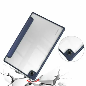 Чохол-книжка Soft Edge BeCover з кріпленням для стілусу для Samsung Galaxy Tab A8 10.5 (2021) SM-X200 / SM-X205 Deep Blue (708357)