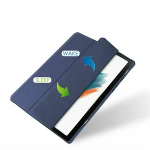 Чохол-книжка Soft Edge BeCover з кріпленням для стілусу для Samsung Galaxy Tab A8 10.5 (2021) SM-X200 / SM-X205 Deep Blue (708357)