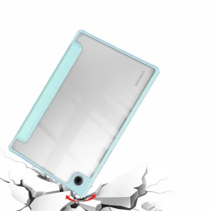 Чехол-книжка Soft Edge BeCover с креплением для стілусу для Samsung Galaxy Tab A8 10.5 (2021) SM-X200 / SM-X205 Light Blue (708331)