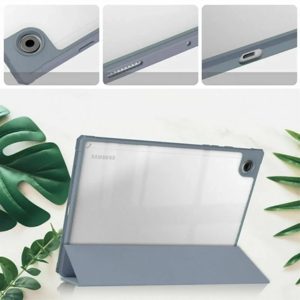 Чехол-книжка Soft Edge BeCover с креплением для стілусу для Samsung Galaxy Tab A8 10.5 (2021) SM-X200 / SM-X205 Purple (708360)