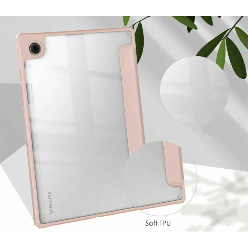 Чехол-книжка Soft Edge BeCover с креплением для стілусу для Samsung Galaxy Tab A8 10.5 (2021) SM-X200 / SM-X205 Rose Gold (708359)