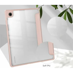 Чехол-книжка Soft Edge BeCover с креплением для стілусу для Samsung Galaxy Tab A8 10.5 (2021) SM-X200 / SM-X205 Rose Gold (708359)