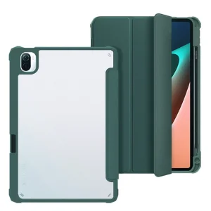 Чохол-книжка Soft Edge BeCover з кріпленням для стілусу для Xiaomi Mi Pad 5 / 5 Pro Dark Green (708363)