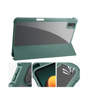 Чохол-книжка Soft Edge BeCover з кріпленням для стілусу для Xiaomi Mi Pad 5 / 5 Pro Dark Green (708363)