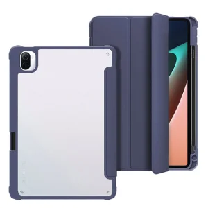 Чохол-книжка Soft Edge BeCover з кріпленням для стілусу для Xiaomi Mi Pad 5 / 5 Pro Deep Blue (708362)