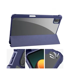 Чохол-книжка Soft Edge BeCover з кріпленням для стілусу для Xiaomi Mi Pad 5 / 5 Pro Deep Blue (708362)