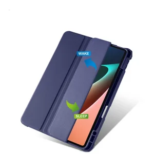 Чохол-книжка Soft Edge BeCover з кріпленням для стілусу для Xiaomi Mi Pad 5 / 5 Pro Deep Blue (708362)