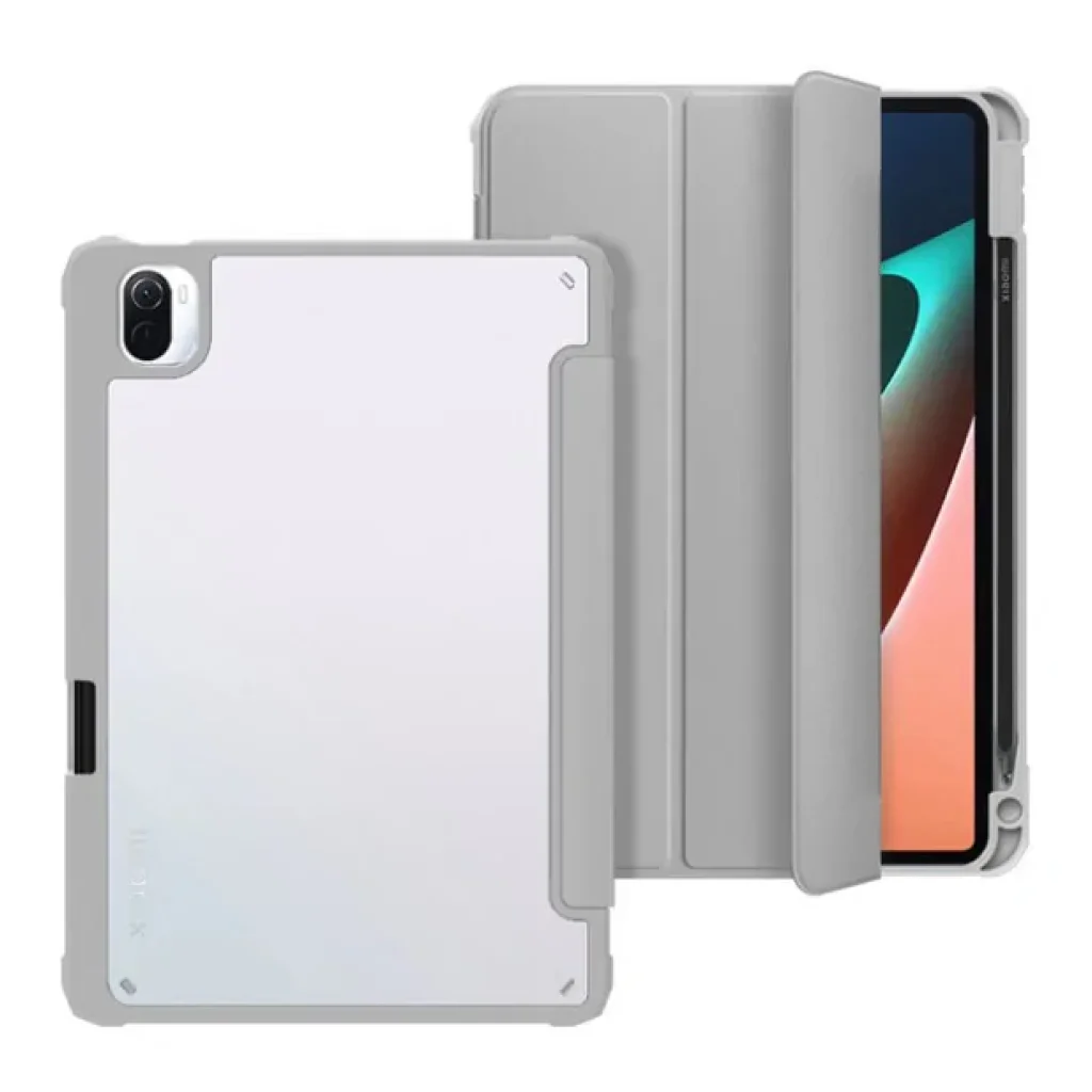Чохол-книжка Soft Edge BeCover з кріпленням для стілусу для Xiaomi Mi Pad 5 / 5 Pro Gray (709234)