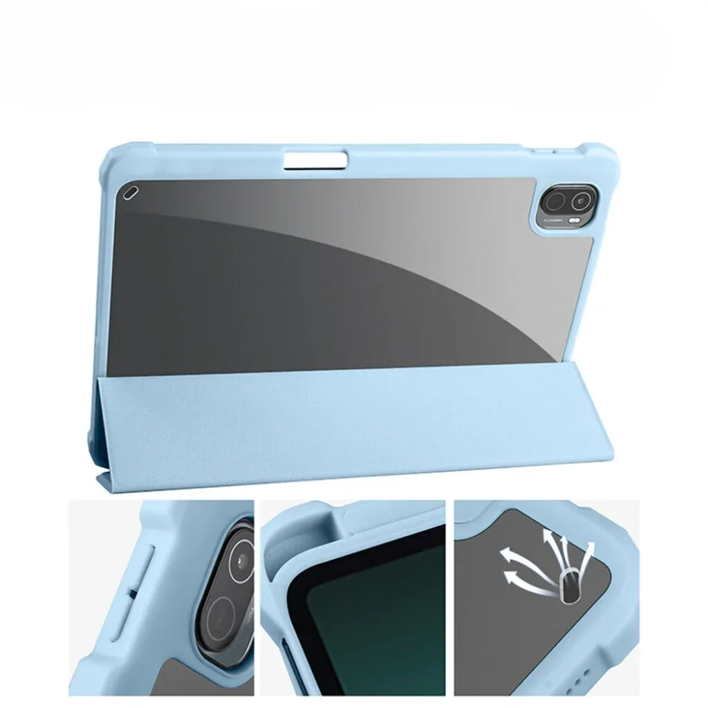 Чохол-книжка Soft Edge BeCover з кріпленням для стілусу для Xiaomi Mi Pad 5 / 5 Pro Light Blue (708365)