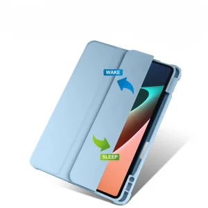 Чохол-книжка Soft Edge BeCover з кріпленням для стілусу для Xiaomi Mi Pad 5 / 5 Pro Light Blue (708365)
