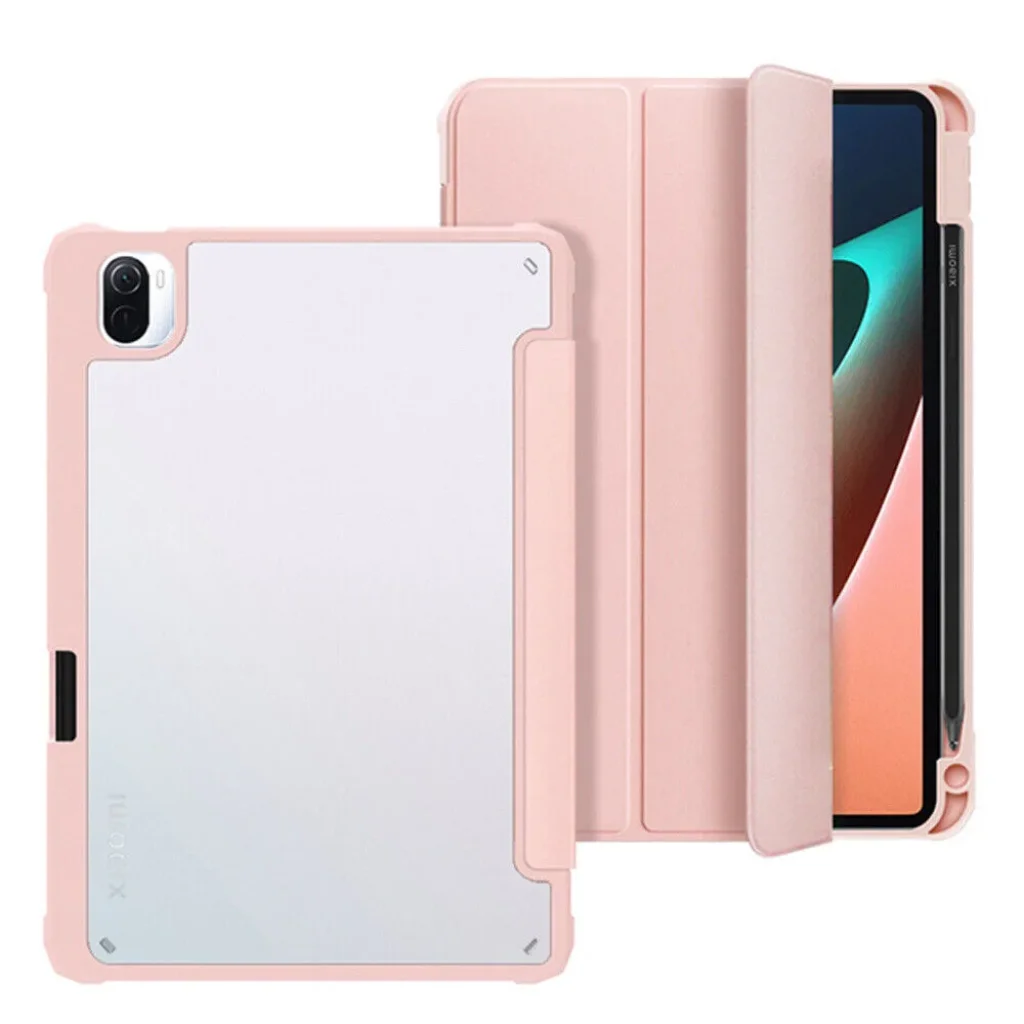 Чехол-книжка Soft Edge BeCover с креплением для стілусу для Xiaomi Mi Pad 5 / 5 Pro Rose Gold (708364)