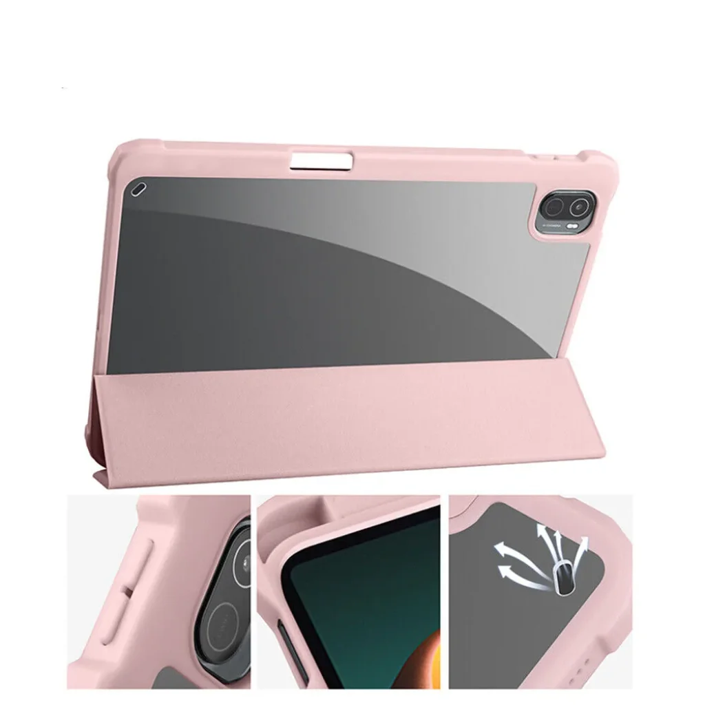 Чехол-книжка Soft Edge BeCover с креплением для стілусу для Xiaomi Mi Pad 5 / 5 Pro Rose Gold (708364)