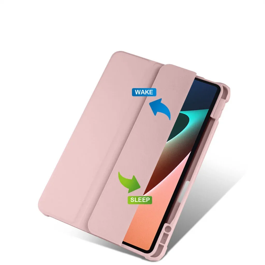 Чехол-книжка Soft Edge BeCover с креплением для стілусу для Xiaomi Mi Pad 5 / 5 Pro Rose Gold (708364)