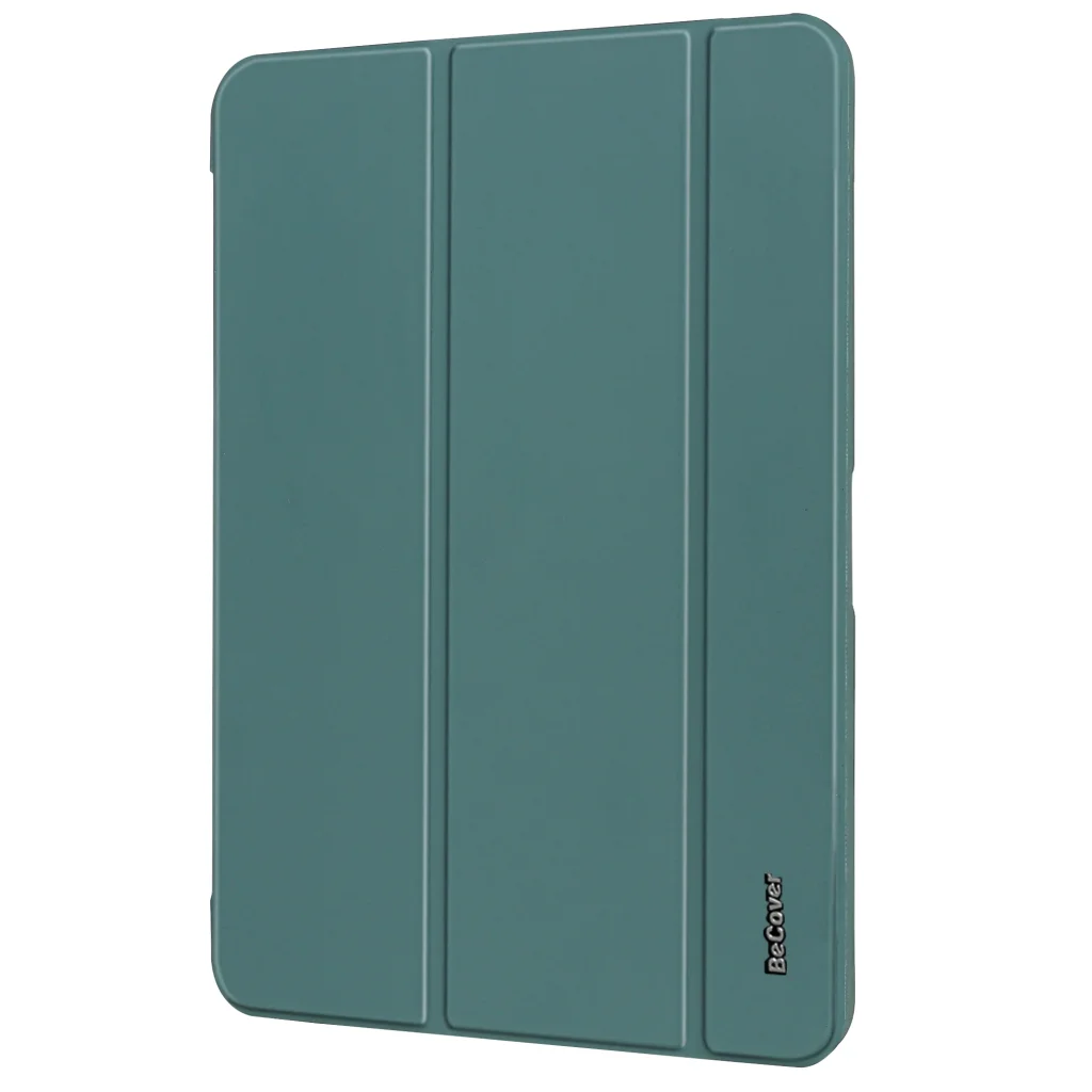 Чехол-книжка Soft TPU BeCover с креплением Apple Pencil для Apple iPad mini 6 2021 Dark Green (706754)