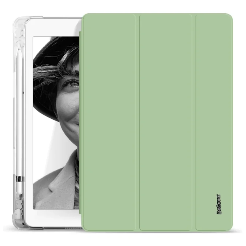 Чехол-книжка Soft TPU BeCover с креплением Apple Pencil для Apple iPad mini 6 2021 Green (706756)