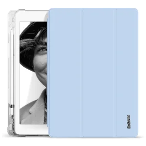 Чехол-книжка Soft TPU BeCover с креплением Apple Pencil для Apple iPad mini 6 2021 Light Blue (706757)