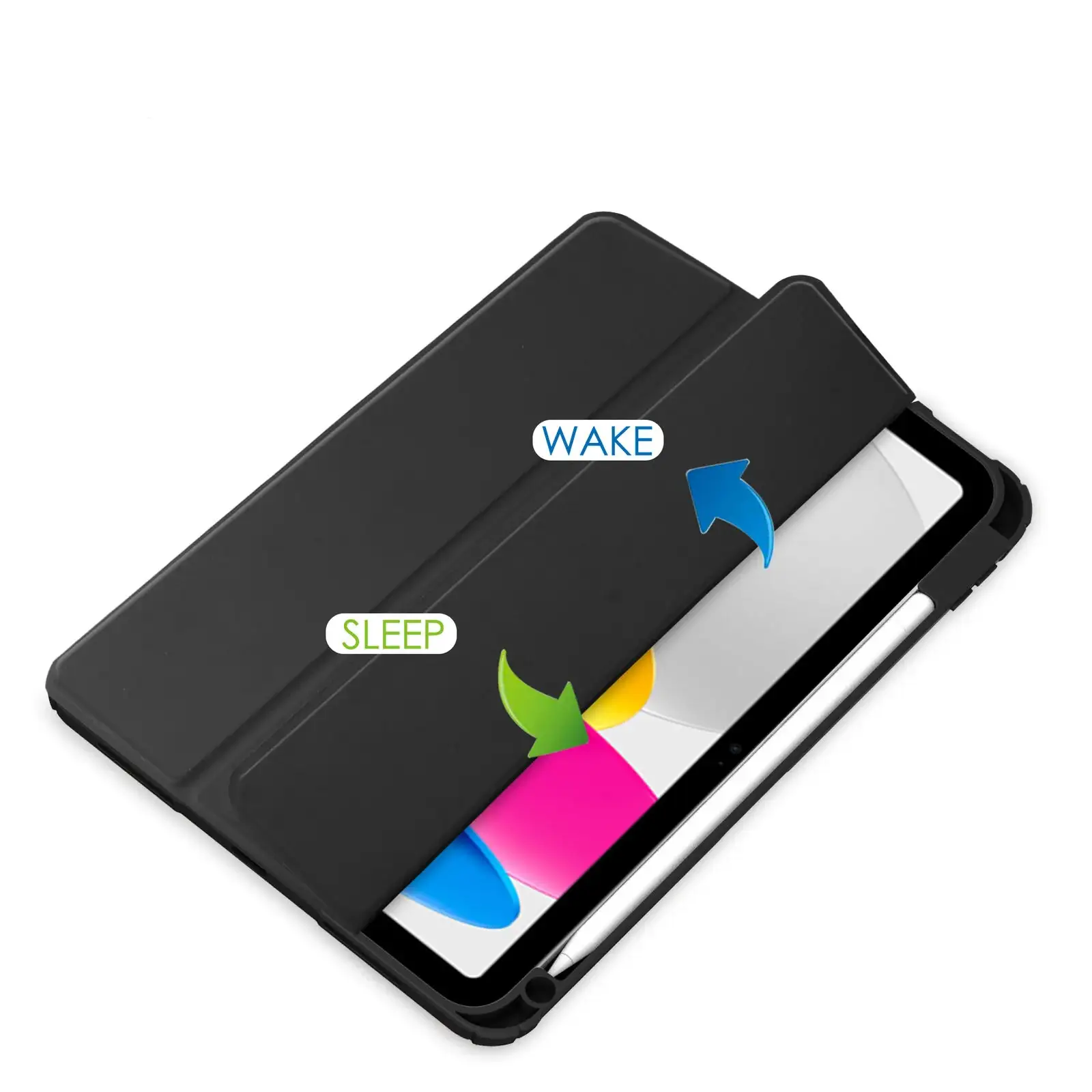 Чохол-книжка Soft Edge BeCover з кріпленням Apple Pencil для Apple iPad 10.9