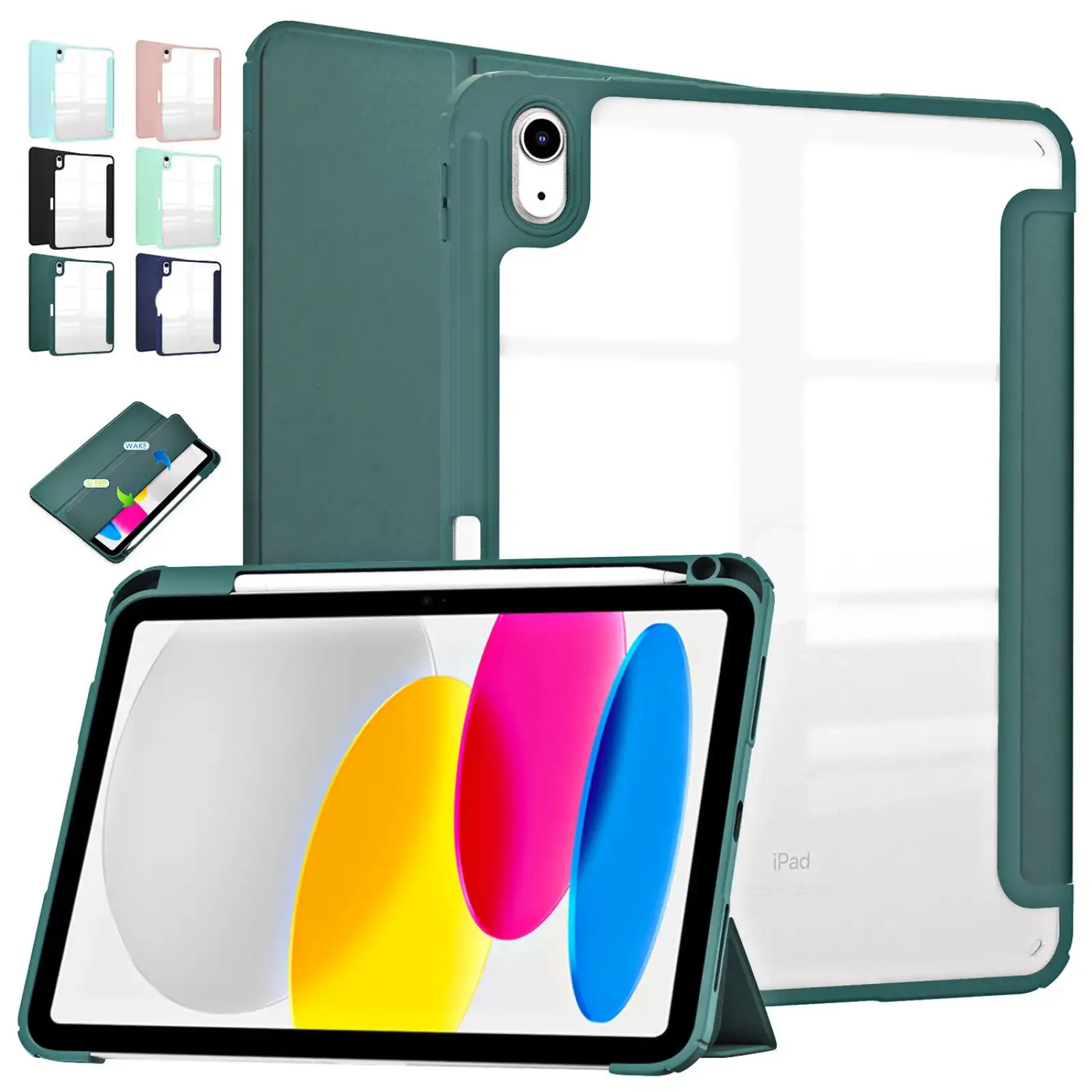Чохол-книжка Soft Edge BeCover з кріпленням Apple Pencil для Apple iPad 10.9