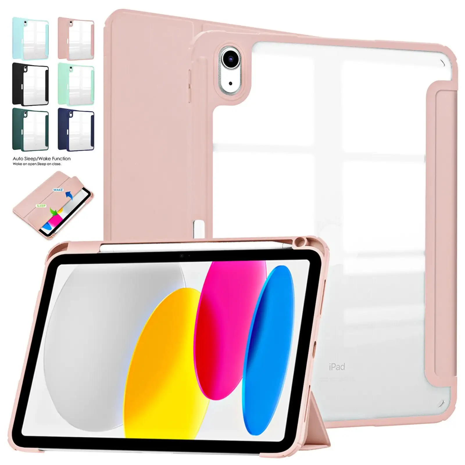Чохол-книжка Soft Edge BeCover з кріпленням Apple Pencil для Apple iPad 10.9